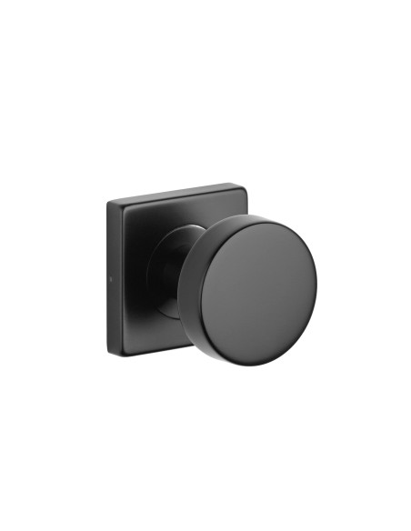 GAŁKA JEDNOSTRONNA STAŁA STERK KVADRAT 1705 F5 - CZARNY MATOWY