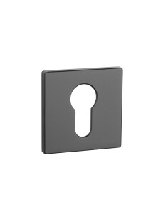 ROZETA APRILE Q SUPER SLIM 5MM BK - CZARNY MATOWY PZ