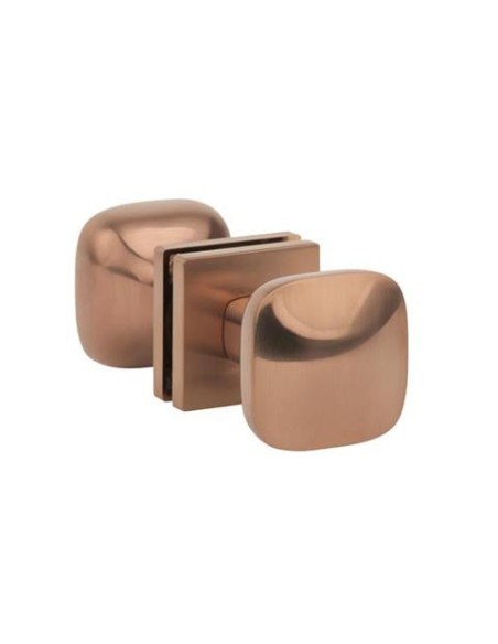 KLAMKA APRILE PINA ROZETA Q SLIM 7MM PN PVD - MIEDZIANY PVD