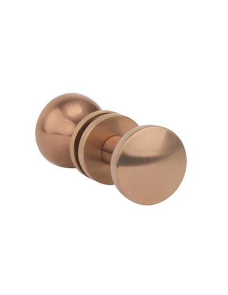 KLAMKA APRILE DALIA ROZETA R SLIM 7MM PN PVD - MIEDZIANY PVD