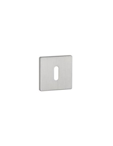 KLAMKA APRILE ALISSO ROZETA Q SUPER SLIM 5MM DSC - CHROM SZCZOTKOWANY