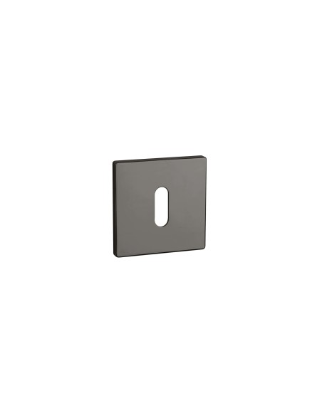 ROZETA APRILE Q SUPER SLIM 5MM US PVD - ANTRACYT POLEROWANY PVD OB