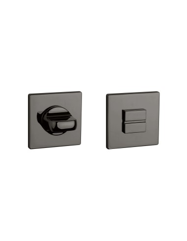 ROZETA APRILE Q SUPER SLIM 5MM US PVD - ANTRACYT POLEROWANY PVD WC 4X4