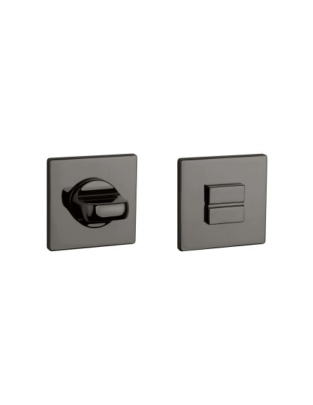 ROZETA APRILE Q SUPER SLIM 5MM US PVD - ANTRACYT POLEROWANY PVD WC 4X4