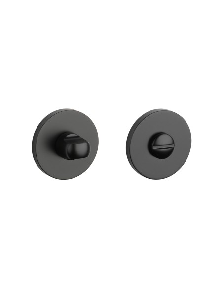 ROZETA APRILE R SLIM 7MM BLACK - CZARNY MATOWY WC 4X4