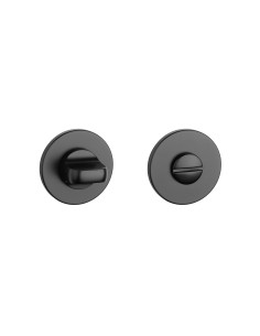 ROZETA APRILE R SUPER SLIM 5MM BK - CZARNY MATOWY WC 4X4