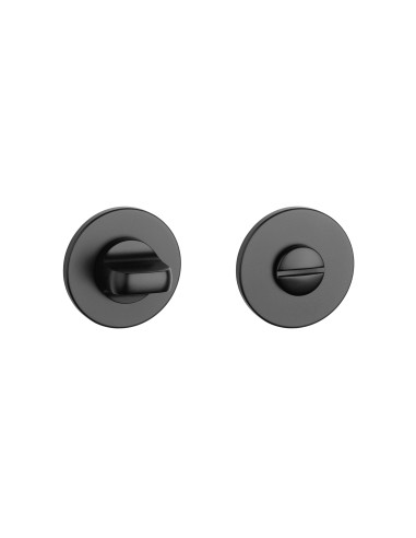 ROZETA APRILE R SUPER SLIM 5MM BK - CZARNY MATOWY WC 4X4