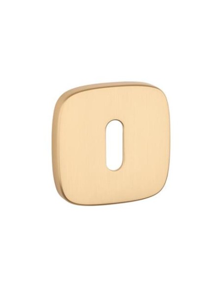 KLAMKA APRILE IXIA ROZETA QR SLIM 7MM KG - ZŁOTY MATOWY