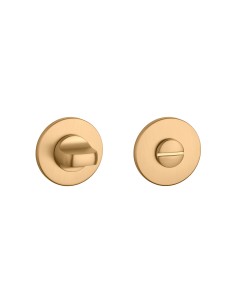 ROZETA APRILE R SUPER SLIM 5MM KG - ZŁOTY MATOWY WC 4X4