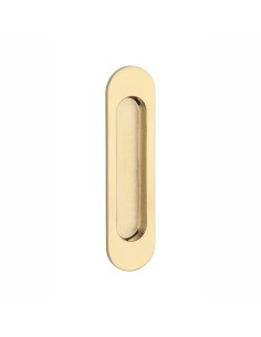 UCHWYT DRZWIOWY OWALNY APRILE 7040 GOLD PVD - ZŁOTY POLEROWANY PVD