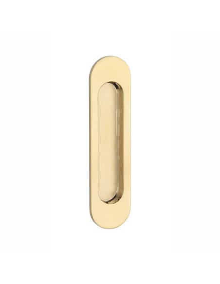 UCHWYT DRZWIOWY OWALNY APRILE 7040 GOLD PVD - ZŁOTY POLEROWANY PVD