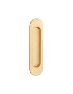 UCHWYT DRZWIOWY OWALNY APRILE 7040 GOLD SATIN - ZŁOTY MATOWY