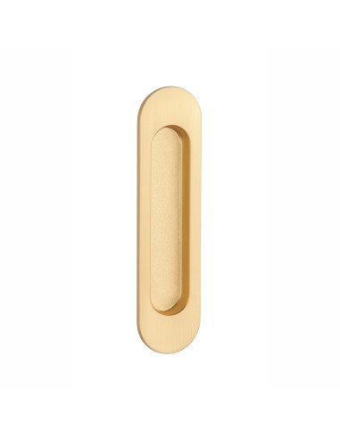 UCHWYT DRZWIOWY OWALNY APRILE 7040 GOLD SATIN - ZŁOTY MATOWY