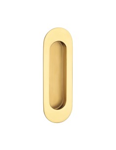UCHWYT DRZWIOWY OWALNY STERK 1717 GOLD PVD - ZŁOTY POLEROWANY PVD