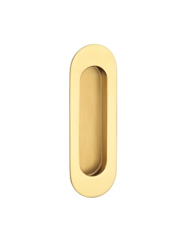 UCHWYT DRZWIOWY OWALNY STERK 1717 GOLD PVD - ZŁOTY POLEROWANY PVD