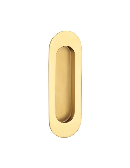 UCHWYT DRZWIOWY OWALNY STERK 1717 GOLD PVD - ZŁOTY POLEROWANY PVD