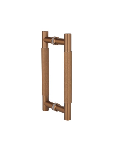 UCHWYT DRZWIOWY RYFLOWANY STERK 1770 PN PVD - MIEDZIANY PVD - DWUSTRONNY