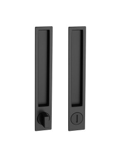 UCHWYT PROSTOKĄTNY DO DRZWI PRZESUWNYCH MN1096Z 153 - CZARNY MATOWY WC BLACK MAT