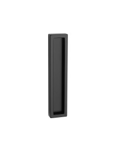 UCHWYT PROSTOKĄTNY DO DRZWI SZKLANYCH MN1158Z 153 - CZARNY MATOWY BLACK MAT SZKŁO