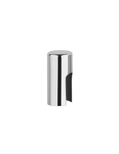 NASADKA NA ZAWIAS ALUMINIUM DŁ. 30MM FI 13,5MM CP - CHROM POLEROWANY