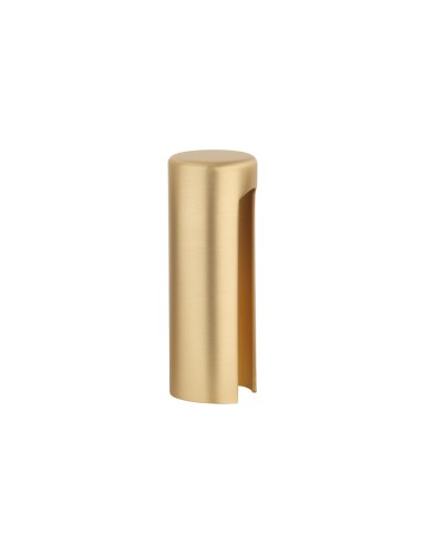 NASADKA NA ZAWIAS ALUMINIUM DŁ. 40MM FI 13,5MM GOLD SATIN - ZŁOTY MATOWY