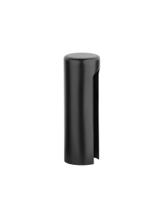 NASADKA NA ZAWIAS ALUMINIUM DŁ. 46MM FI 15MM BLACK - CZARNY MATOWY