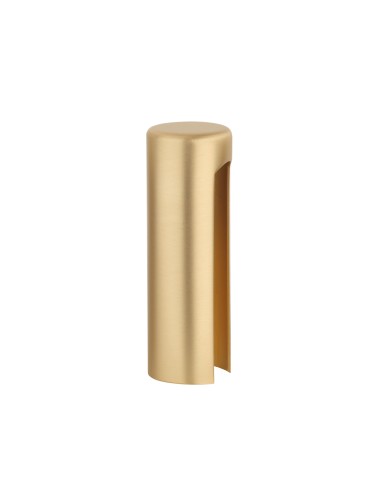 NASADKA NA ZAWIAS ALUMINIUM DŁ. 46MM FI 15MM GOLD SATIN - ZŁOTY MATOWY