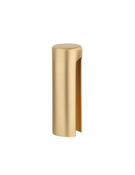NASADKA NA ZAWIAS ALUMINIUM DŁ. 46MM FI 15MM GOLD SATIN - ZŁOTY MATOWY