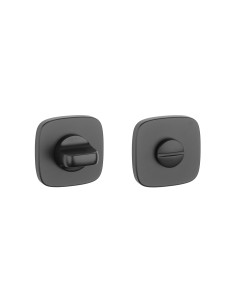 ROZETA APRILE QR SLIM 7MM BK - CZARNY MATOWY WC 4X4