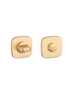 ROZETA APRILE QR SLIM 7MM KG - ZŁOTY MATOWY WC 4X4