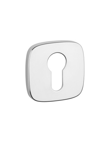 ROZETA APRILE QR SLIM 7MM LC - CHROM POLEROWANY PZ