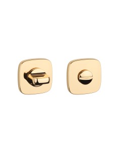 ROZETA APRILE QR SLIM 7MM LG - ZŁOTY POLEROWANY WC 4X4