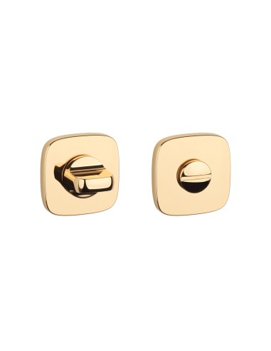 ROZETA APRILE QR SLIM 7MM LG - ZŁOTY POLEROWANY WC 4X4