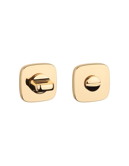 ROZETA APRILE QR SLIM 7MM LG - ZŁOTY POLEROWANY WC 4X4