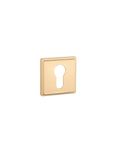 ROZETA APRILE QG SLIM 7MM KG - ZŁOTY MATOWY PZ