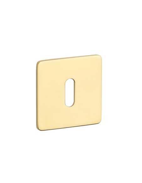 ROZETA STERK KVADRAT 1710 ULTRA SLIM 3MM GOLD PVD - ZŁOTY POLEROWANY PVD OB