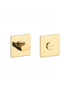 ROZETA STERK KVADRAT 1712 ULTRA SLIM 3MM GOLD PVD - ZŁOTY POLEROWANY PVD WC 4X4