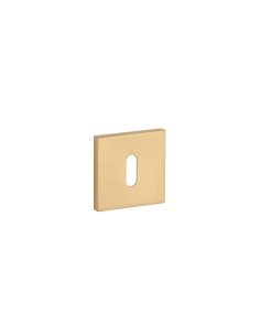 ROZETA STILE Q SLIM 7MM GOLD SATIN - ZŁOTY MATOWY OB