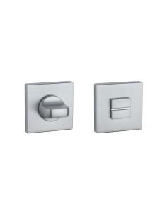 ROZETA STILE Q SLIM 7MM SC - CHROM SATYNOWY WC 4X4