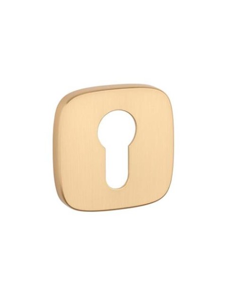 KLAMKA APRILE OLEA ROZETA QR SLIM 7MM KG - ZŁOTY MATOWY