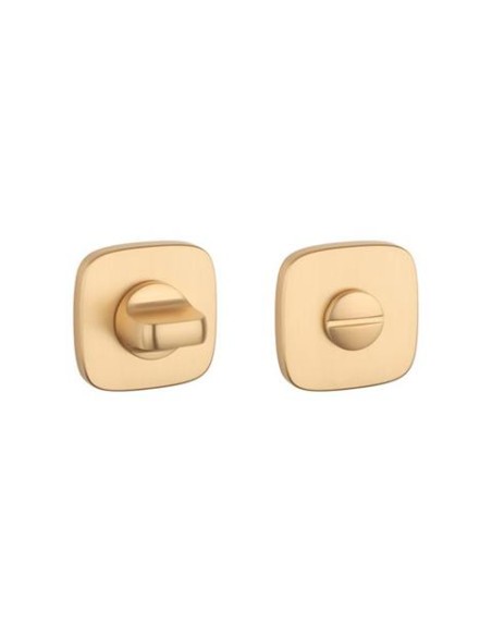 KLAMKA APRILE PEA ROZETA QR SLIM 7MM KG - ZŁOTY MATOWY