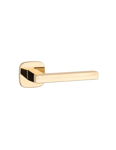 KLAMKA APRILE PEA ROZETA QR SLIM 7MM LG - ZŁOTY POLEROWANY