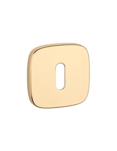 KLAMKA APRILE PEA ROZETA QR SLIM 7MM LG - ZŁOTY POLEROWANY
