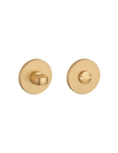 ROZETA STILE R SLIM 7MM GOLD SATIN - ZŁOTY MATOWY WC 4X4