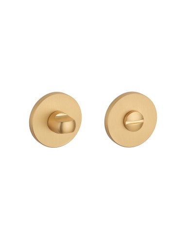 ROZETA STILE R SLIM 7MM GOLD SATIN - ZŁOTY MATOWY WC 4X4