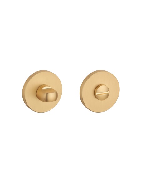 ROZETA STILE R SLIM 7MM GOLD SATIN - ZŁOTY MATOWY WC 4X4