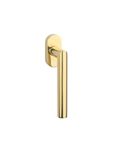 KLAMKA OKIENNA STERK OVAL 1701 GOLD PVD - ZŁOTY POLEROWANY PVD