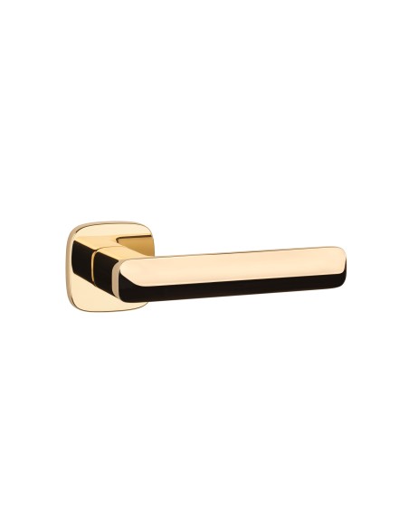 KLAMKA APRILE STELLA ROZETA QR SLIM 7MM LG - ZŁOTY POLEROWANY