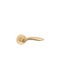 KLAMKA OKIENNA STILE PULIA R GOLD SATIN - ZŁOTY MATOWY 2