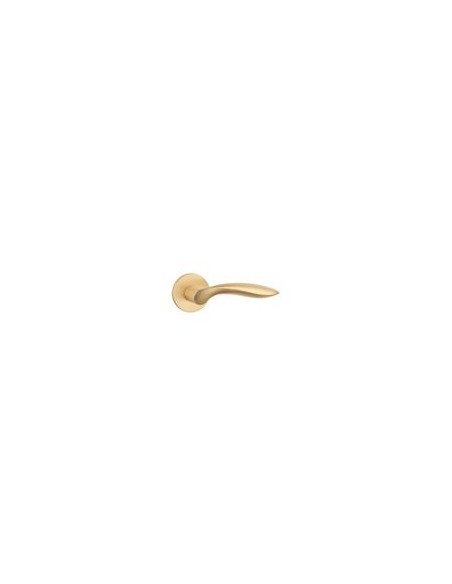 KLAMKA OKIENNA STILE PULIA R GOLD SATIN - ZŁOTY MATOWY